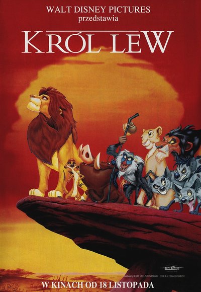 Fragment z Filmu Król Lew (1994)
